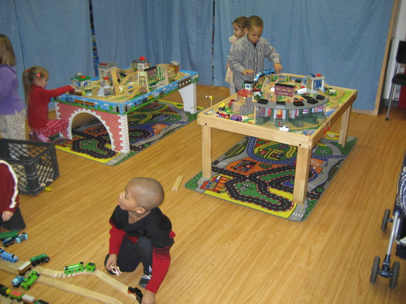 thomas wooden railway layout